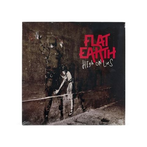 Flat Earth - High on Lies - BANKSY artwork displayed on cover - Limited to 300 -