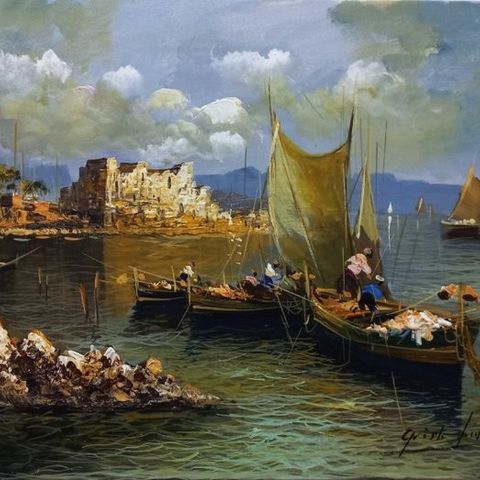 Guido Vuotto (1964) - Marina di Napoli (Mergellina)