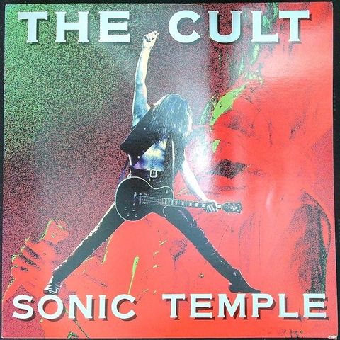 The Cult - Sonic Temple (UK 1989 LP) - LP-album (frittstående element) - 1st Pre