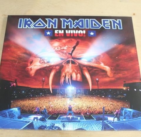 Iron Maiden - En Vivo! - Live in Brasil - 3 x LP-album (trippelalbum) - 2017