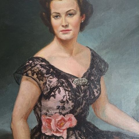 José Luis Benito Rementería (1922) - Retrato de dama