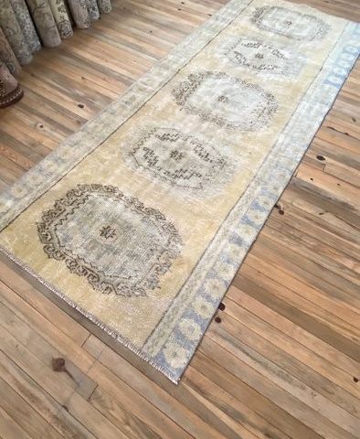 Vintage Runner Teppe i ull - Teppe - 297 cm - 120 cm - Dempet Runner Rug