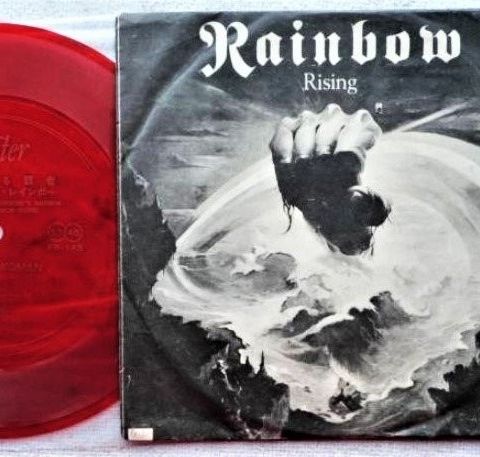 Rainbow - Tarot Woman / Very Rare Red Coloured Flexi-disc, Single Sided Only Jap