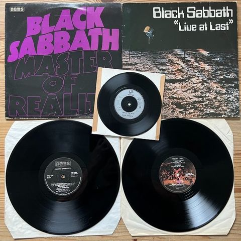 Black Sabbath - Black Sabbath: 2 great LPs + Single - Flere titler - LP - 1976