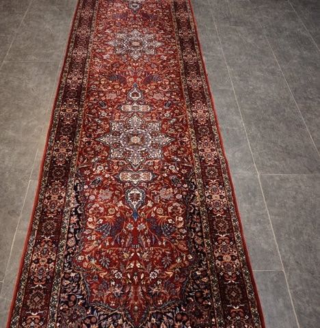 Isfahan - Teppe - 368 cm - 82 cm - løper