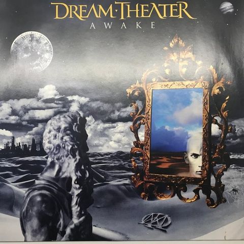 Dream Theater 2 LP Set " Awake " - Almost Impossible To Find 1994 Original Germa