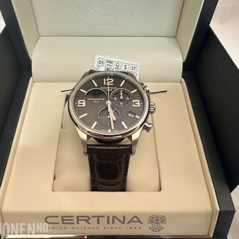 CERTINA DS-8 MOON PHASE - C033.460.16.087.00, avsluttes 15.09