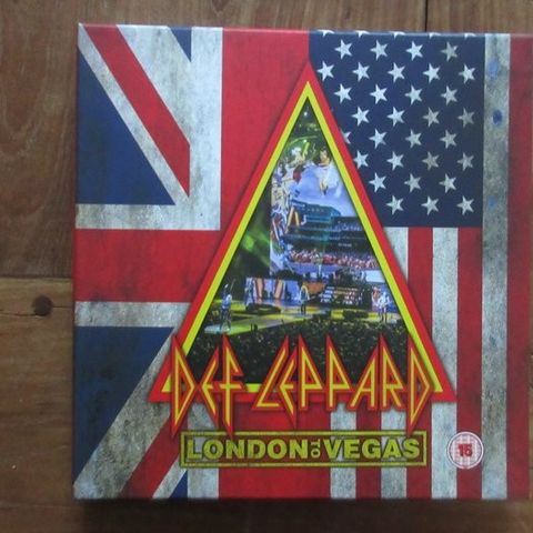 Def Leppard - London To Vegas (2 Blu ray + 4 CD) - Boks sett - 2020