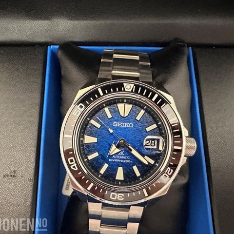 NY SEIKO PROSPEX KING SAMURAI SAVE THE OCEAN - SRPE33K1, avsluttes 15.09