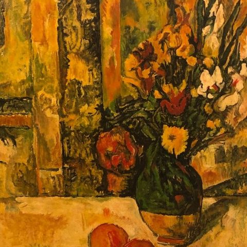 Jean Balagué (1933-2020), D'après Cézanne - Bouquet à Fleurs