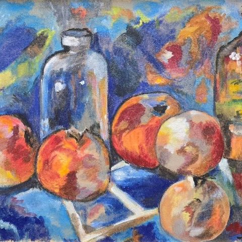 Spanish School (XX) - Still life of favuist fruits - NO RESERVE