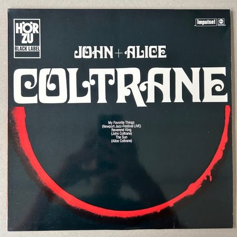 John Coltrane, Alice Coltrane - John + Alice - Vinylplate singel - 1970