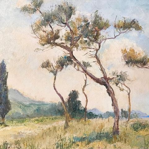 Pier Antonio Gariazzo (1879–1963) - Paesaggio nel bosco