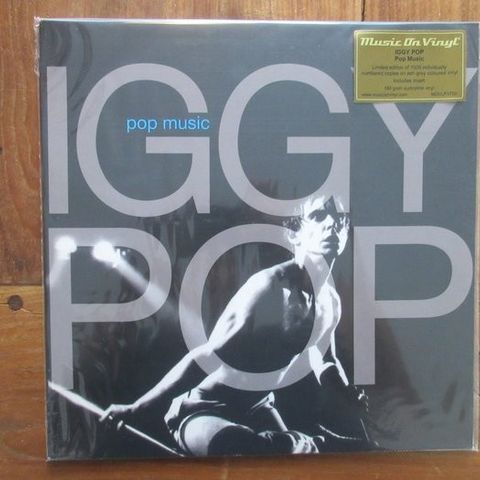 Iggy Pop - Pop Music (Grey marbled vinyl) - 2 x LP-album (dobbeltalbum) - Colour