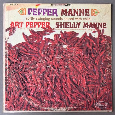 Art Pepper & Shelly Manne - Pepper Manne (1st stereo!) - Vinylplate singel - 1st