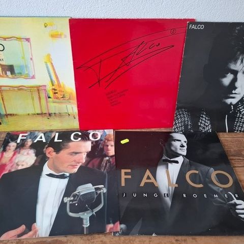 Falco - 5 great Lp's - LP-album (flere elementer) - 1985