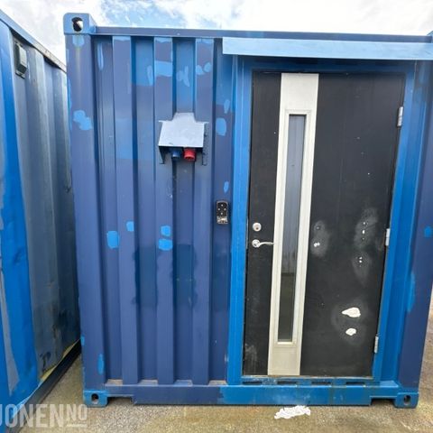 20 FOTS VERKSTEDCONTAINER M/ARBEIDSBENK, HÅNDVERKTØY, BYGGSTRØMSKAP, KEMPPI, 16.