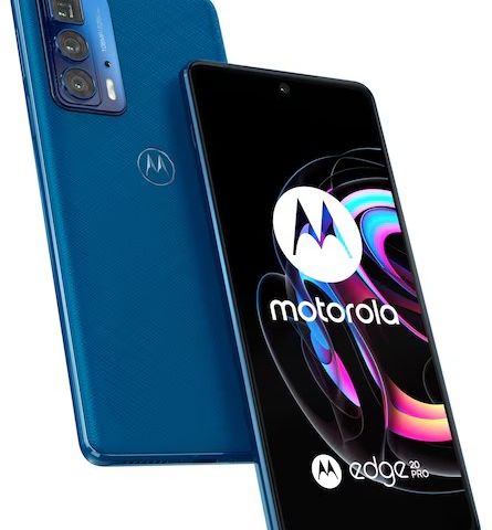 Motorola Edge 20 Pro - 5G smarttelefon 12/256GB (indigo vegan leather)