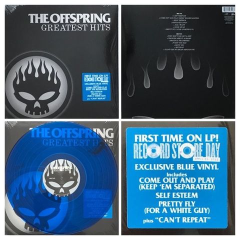 THE OFFSPRING - Greatest Hits (RSD Release - Blue) - LP - Coloured vinyl, Utgive