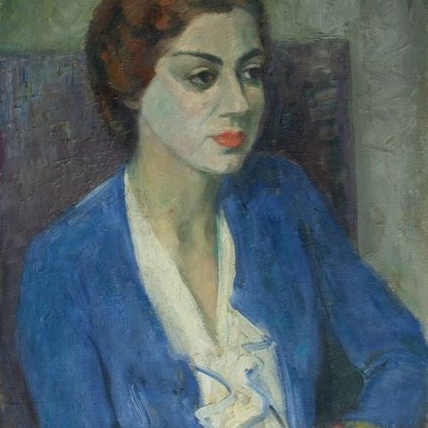 Hertha von Doblhoff (1886-1961) - Frauenporträt