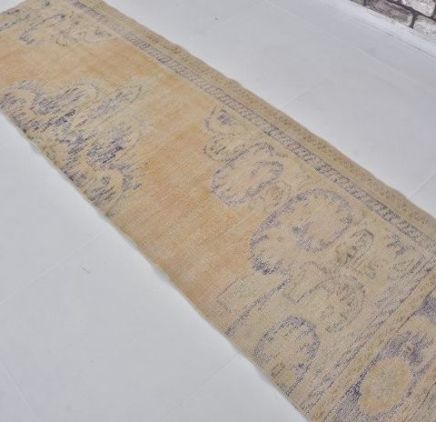 Vintage Anatolian Hallway Runner teppe - Teppe - 260 cm - 77 cm