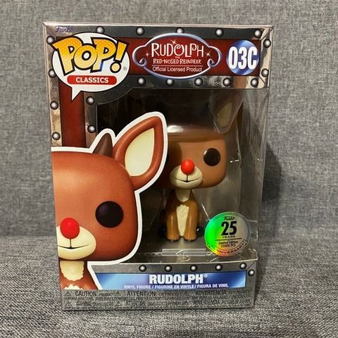 Funko  - Funko Pop Classics 25th Anniversary: Rudolph Limited Edition 25000