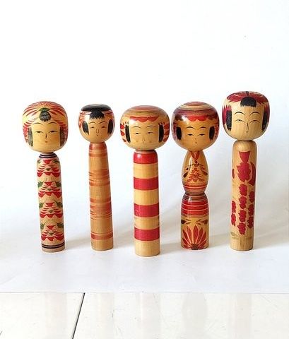 Very Big Kokeshi Dolls - Leketøy - Japan