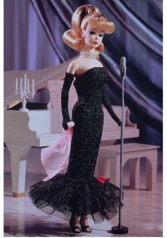 Mattel  - Barbie dukke Porcelain Solo In The Spotlight - 1980–1990