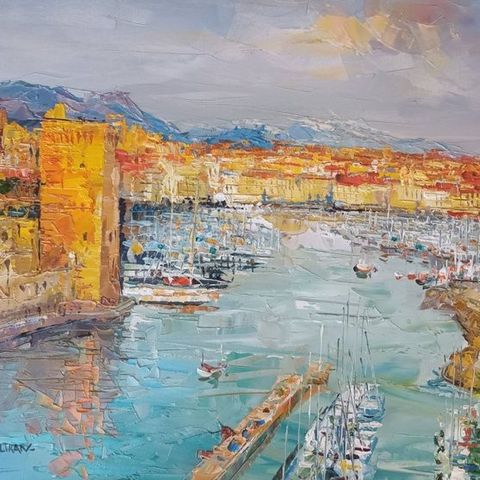 José Beltran (1952) - l'entrée de port de Marseille