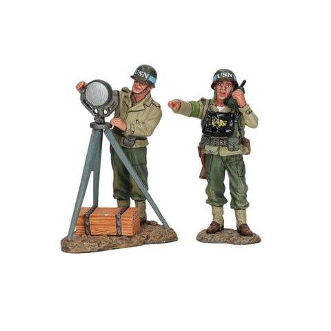 King & Country - World War II - D'Day - 44' Americans - Statue - DD132 “US Beach