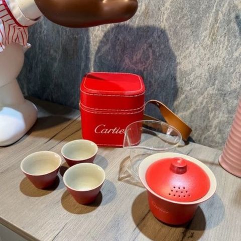 Temasamling - CARTIER  Tea, Coffee set