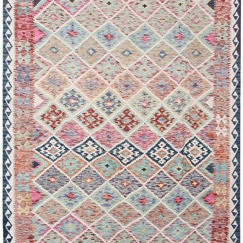 Afghansk Kilim - Nytt - Kelim - 293 cm - 204 cm