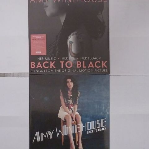 Amy Winehouse - "Back to black" motion soundtrack and studio album, 2 LPs still 