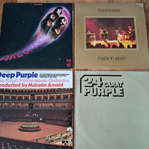 Deep Purple - Flere titler - Vinylplate - 1970