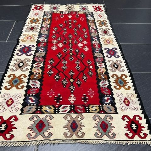 Kilim - Teppe - 140 cm - 75 cm