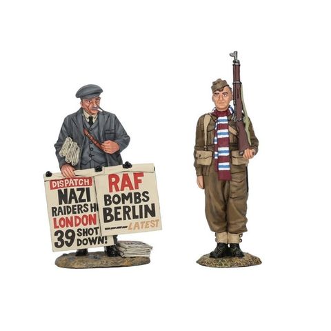 King & Country - World War II - Fields Of Battle - Statue - FOB085 “The Mummy’s 