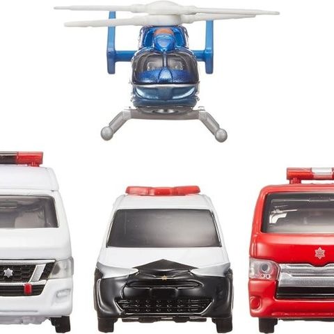 TAKARA TOMY  - Lekebil Emergency Response Vehicle Set - 2010-2020