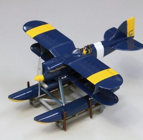 FineMolds - Leketøy Porco Rosso Curtis R3C-0 Covert Seaplane Fighter 1/72 Scale 