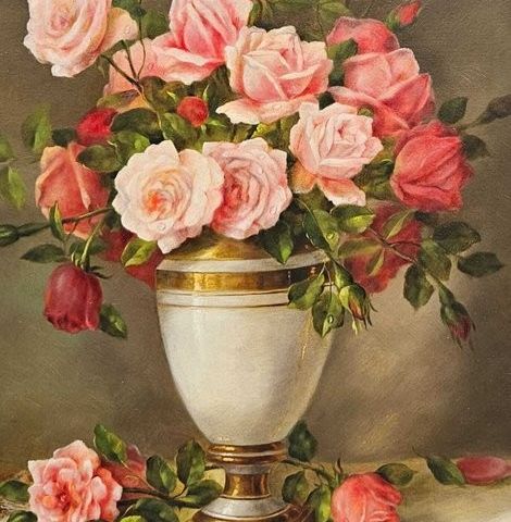 Alois Zabehlicky (1883-1962) - Blumen im Vase