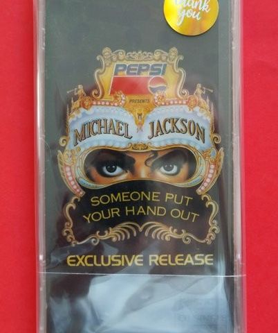 Michael Jackson - Someone Put Your Hand Out /Rare Pepsi World Tour Promo Release