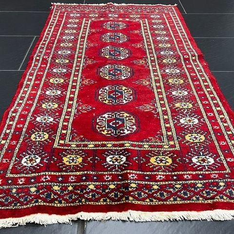 Afghansk art deco - Teppe - 135 cm - 76 cm