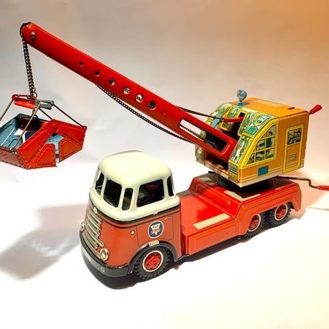 Arnold  - Tinn lekebil DAF Excavator, Unboxed - 1950–1960 - Tyskland