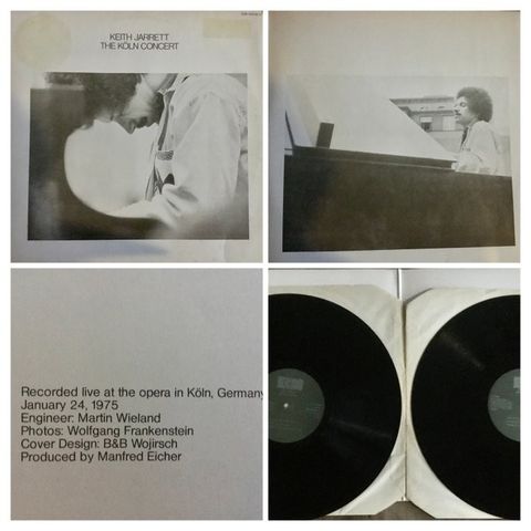 Keith Jarrett - The Koln Concert - 2 x LP-album (dobbeltalbum) - 1979