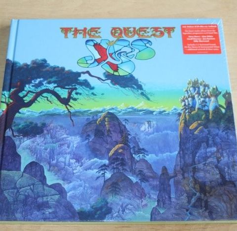 Yes - The Quest - Deluxe Edition, 2CD+ Blu-ray Artbook - CD-boks sett - 2021