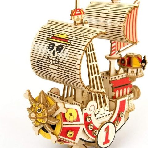 ki-gu-mi - Leketøy One Piece Thousand Sunny 3D Puzzle - 2020+