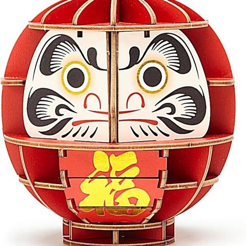 ki-gu-mi - Leketøy Daruma Wooden 3D Puzzle - 2020+