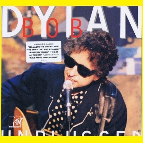 Bob Dylan - MTV Unplugged (Europe 1995 1st pressing 2LP-Set) - 2 x LP-album (dob