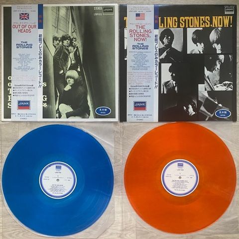 Rolling Stones - Now / Out of our heads    (Japan Colored Promo) - Vinylplate - 