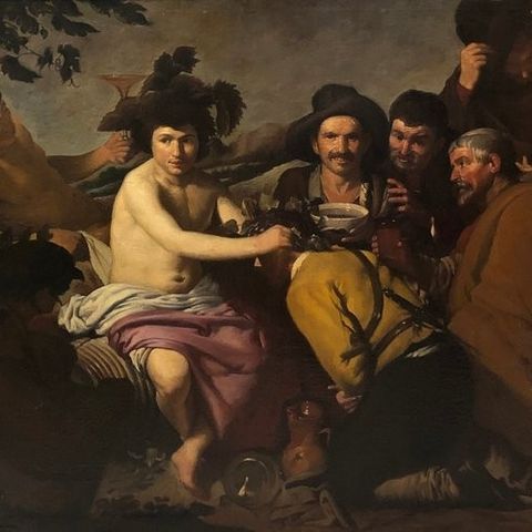 Diego Velázquez (1599-1660), After - Le triomphe de Bacchus