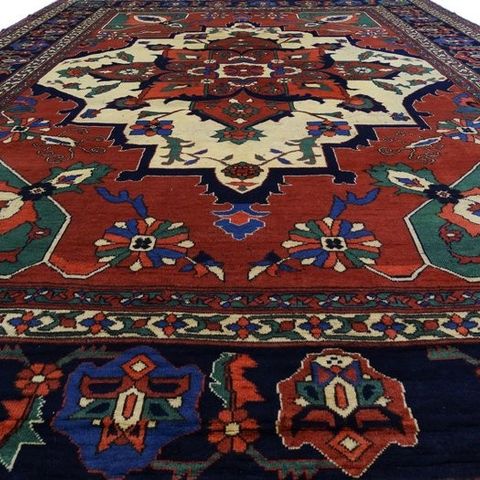 Vintage Kars Kazak - Renset - Teppe - 360 cm - 266 cm